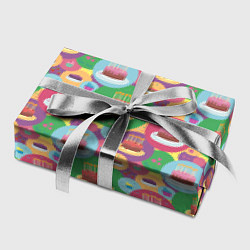 Бумага для упаковки Торт, цвет: 3D-принт — фото 2