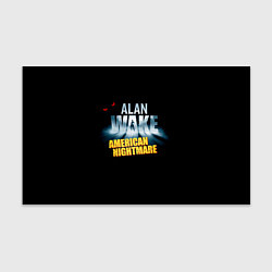 Бумага для упаковки Alan Wake триллер