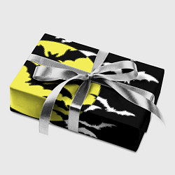 Бумага для упаковки Летучие мыши на Хэллоуин, цвет: 3D-принт — фото 2