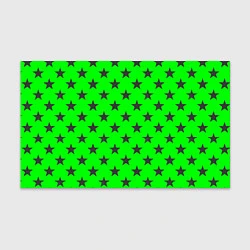 Бумага для упаковки Звездный фон зеленый, цвет: 3D-принт