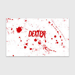 Бумага для упаковки Dexter logo Декстер брызги крови
