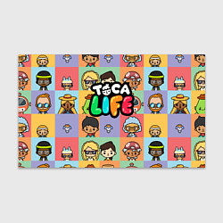 Бумага для упаковки Toca Life: Faces