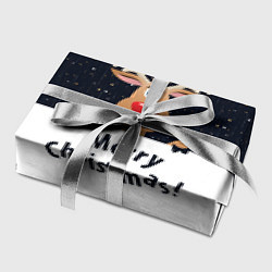 Бумага для упаковки Новогодний Оленёнок Рудольф, цвет: 3D-принт — фото 2