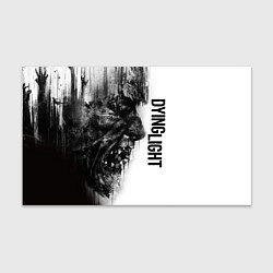 Бумага для упаковки DYING LIGHT BLACK & WHITE ZOMBIE FACE