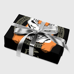 Бумага для упаковки Тигр в рамке, цвет: 3D-принт — фото 2