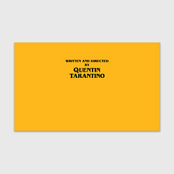 Бумага для упаковки Срежиссировано Квентином Тарантино