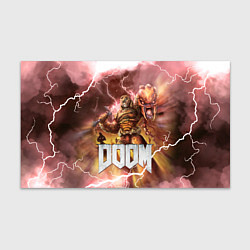 Бумага для упаковки Брутальный DoomGay Hell rock, цвет: 3D-принт