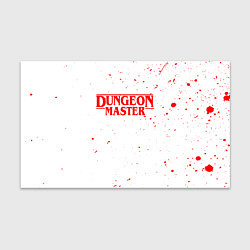 Бумага для упаковки DUNGEON MASTER BLOOD ГАЧИМУЧИ БЕЛЫЙ, цвет: 3D-принт