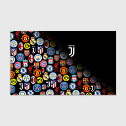 Бумага для упаковки JUVENTUS LOGOBOMBING SPORT, цвет: 3D-принт