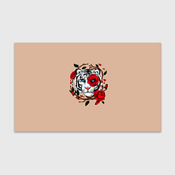 Бумага для упаковки White Tiger Symbol