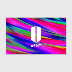 Бумага для упаковки BTS ARMY RAIBOW