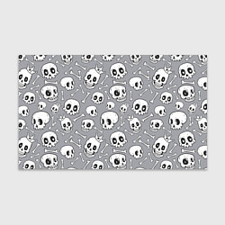 Бумага для упаковки Skulls & bones