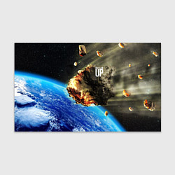 Бумага для упаковки Комета, перед столкновением с Землёй!, цвет: 3D-принт