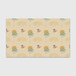 Бумага для упаковки Китайский орнамент Феникс