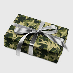 Бумага для упаковки Star camouflage, цвет: 3D-принт — фото 2