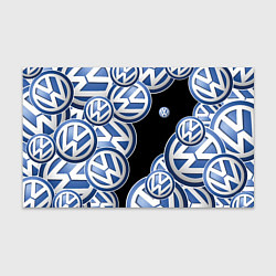 Бумага для упаковки Volkswagen logo Pattern