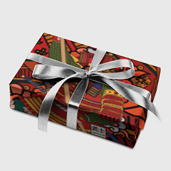 Бумага для упаковки Warrior samurai, цвет: 3D-принт — фото 2