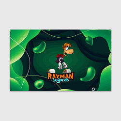 Бумага для упаковки Rayman Legends Green, цвет: 3D-принт