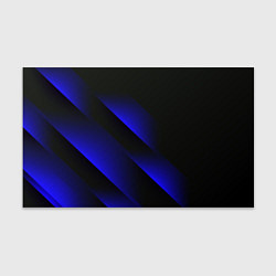 Бумага для упаковки Blue Fade 3D Синий градиент, цвет: 3D-принт
