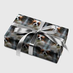 Бумага для упаковки Маленькая собачка паттерн, цвет: 3D-принт — фото 2