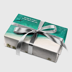 Бумага для упаковки He shark will be happy if the whole world is under, цвет: 3D-принт — фото 2