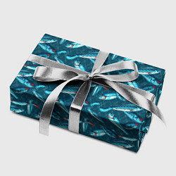 Бумага для упаковки Воблеры рыбки, цвет: 3D-принт — фото 2