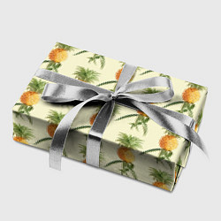 Бумага для упаковки Побеги ананасов, цвет: 3D-принт — фото 2