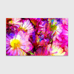 Бумага для упаковки Красочный цветочный паттерн Floral pattern