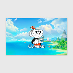 Бумага для упаковки Cuphead сердитая чашечка