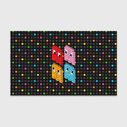 Бумага для упаковки Pac-man пиксели