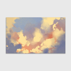 Бумага для упаковки Облачное небо на закате