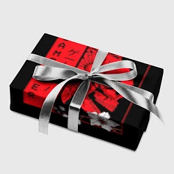 Бумага для упаковки Игра Окончена Красный Череп, цвет: 3D-принт — фото 2