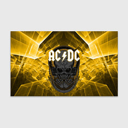 Бумага для упаковки AC DC SKULL ROCK, цвет: 3D-принт