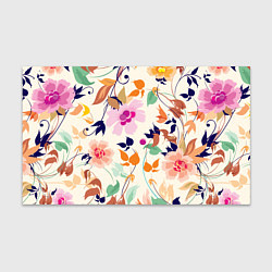 Бумага для упаковки Summer floral pattern