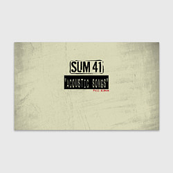 Бумага для упаковки Sum 41 - The Acoustics Full Album