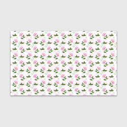 Бумага для упаковки Садовые розы, паттерн, цвет: 3D-принт