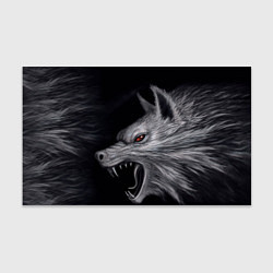 Бумага для упаковки Агрессивный волк, цвет: 3D-принт