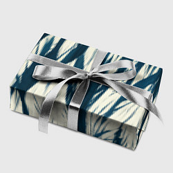 Бумага для упаковки Синие рваные полосы, цвет: 3D-принт — фото 2