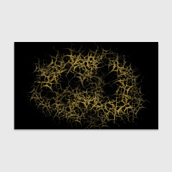 Бумага для упаковки Universe in golden crackles abstraction, цвет: 3D-принт