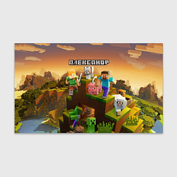 Бумага для упаковки Александр Minecraft