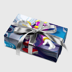 Бумага для упаковки Sonic - ласточка Вейв - Free riders - pattern, цвет: 3D-принт — фото 2