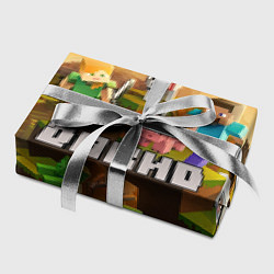 Бумага для упаковки Давид Minecraft, цвет: 3D-принт — фото 2