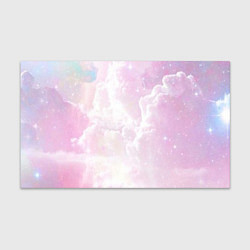 Бумага для упаковки Розовые облака на голубом небе, цвет: 3D-принт