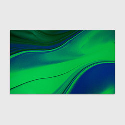 Бумага для упаковки Зелёно-синий песок и блёстки