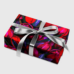 Бумага для упаковки Тюльпаны - поле красных цветов, цвет: 3D-принт — фото 2