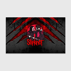 Бумага для упаковки Slipknot black and red