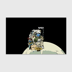Бумага для упаковки NASA - Help! Astronaut - Joke, цвет: 3D-принт