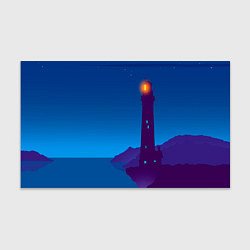 Бумага для упаковки Маяк в ночи