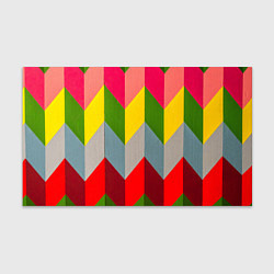Бумага для упаковки Разноцветный ромбический абстрактный паттерн