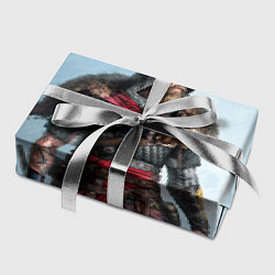 Бумага для упаковки Ассасин-викинг, цвет: 3D-принт — фото 2